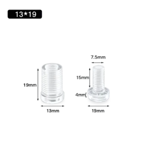 حامل ديكور اكريلك شفاف 13×19 mm