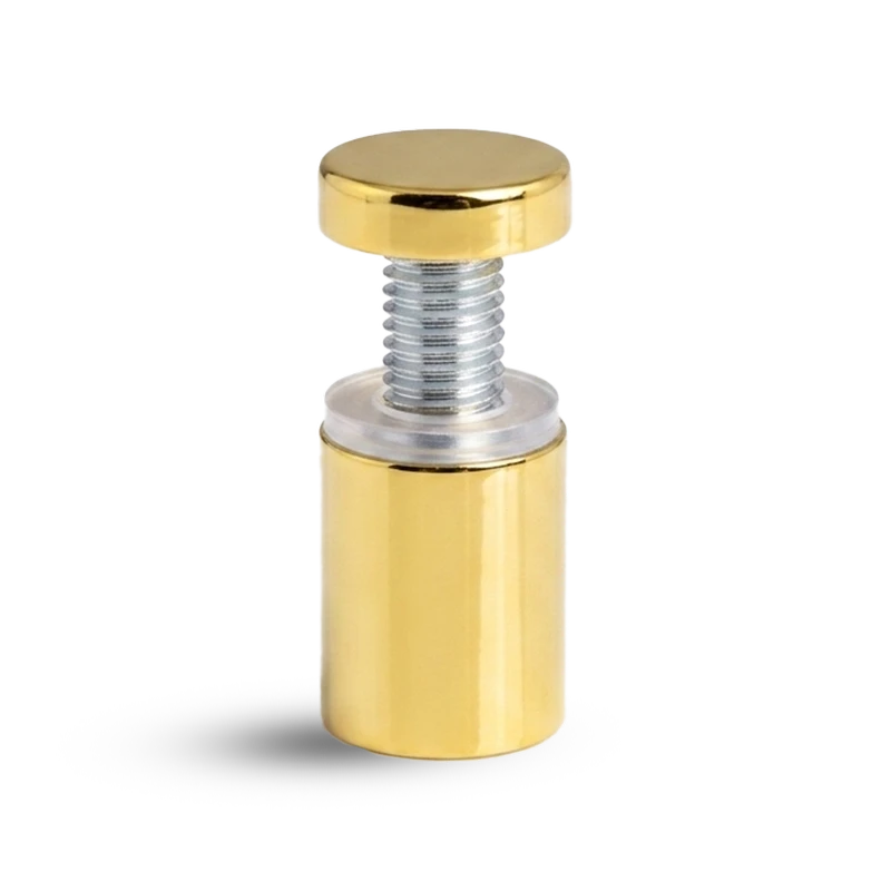حامل ديكور استيل اكريلك ذهبي 30×19 mm